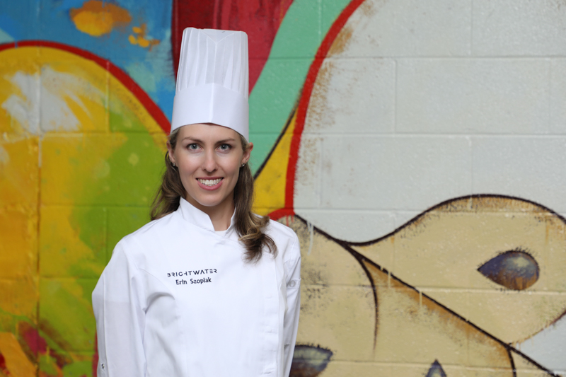 Chef Erin Szopiak, culinary instructor at Brightwater: A Center for the Study of Food in Bentonville, Arkansas.
