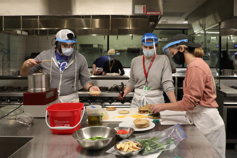 University of Arkansas Medical Sciences students at Brightwater: A Center for the Study of Food