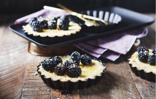 The Art of the Tart Blackberry Tarts