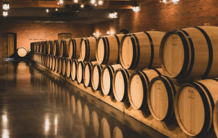 Wine barrels 